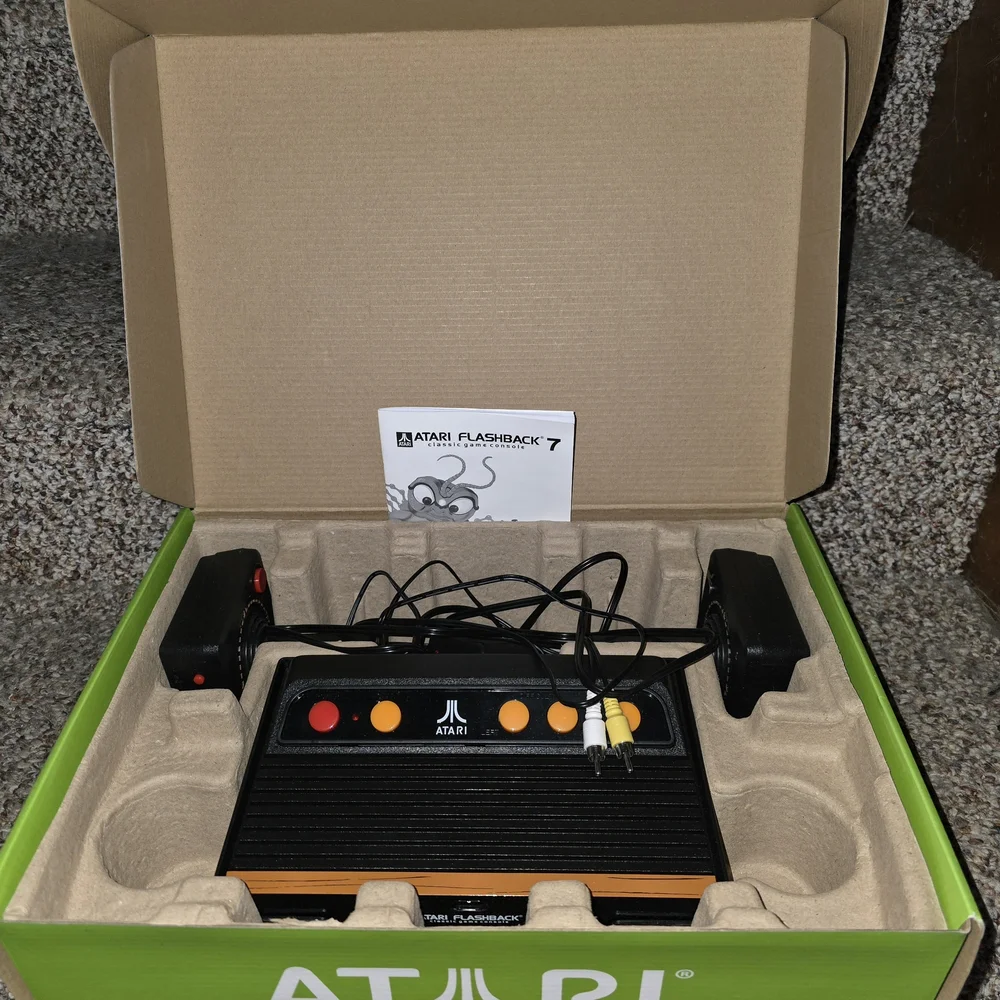 Atari Flashback 7 Classic Game Console - Black
